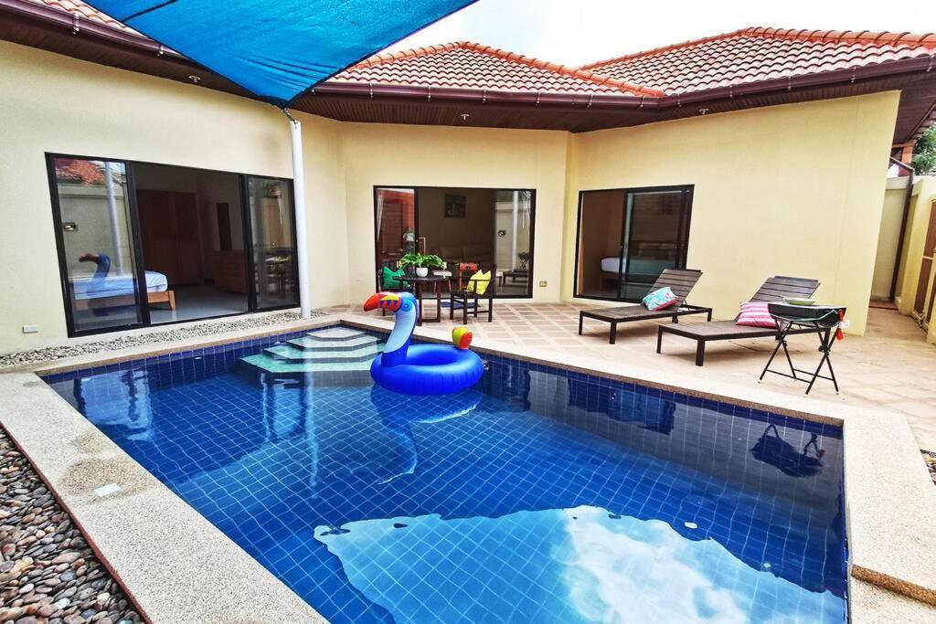 Anb Poolvilla 3Br Walk Private Beach In Pratamnak パッタヤー エクステリア 写真
