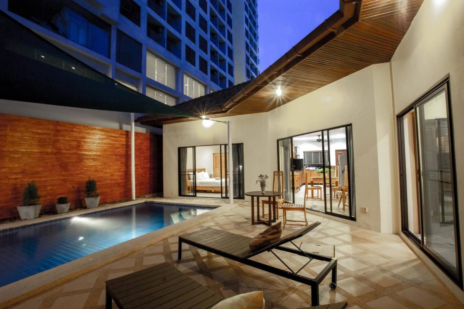 Anb Poolvilla 3Br Walk Private Beach In Pratamnak パッタヤー エクステリア 写真